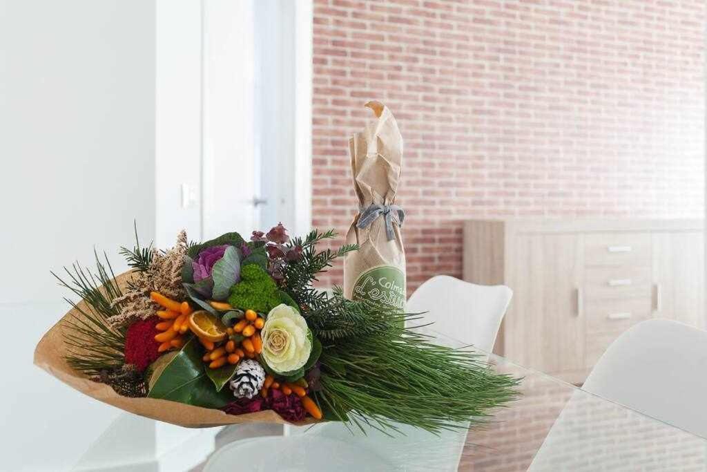 Apartamento para 4 con terraza privada en el centro Gerona Exterior foto