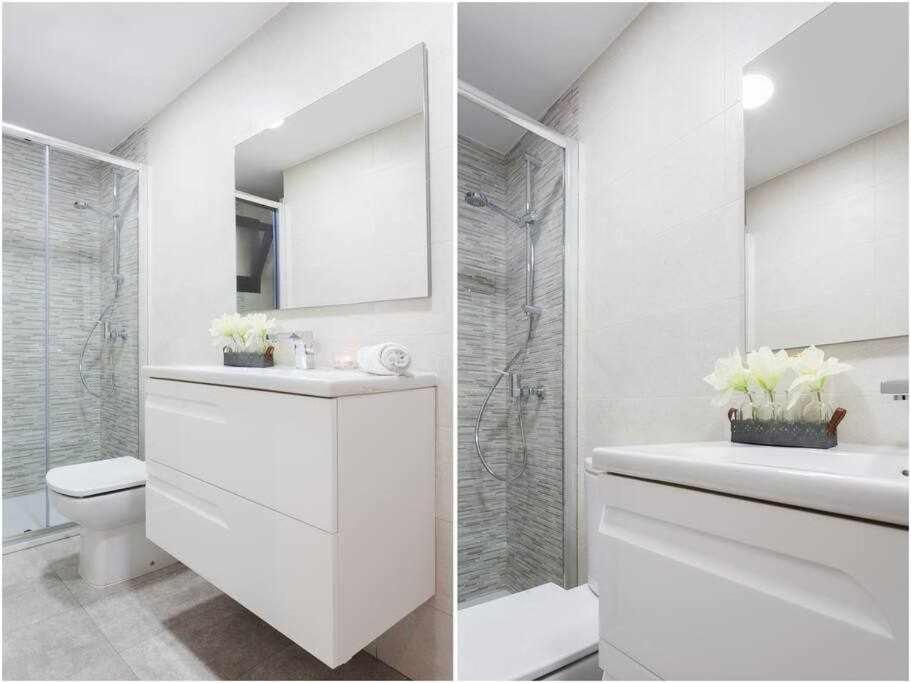Apartamento para 4 con terraza privada en el centro Gerona Exterior foto